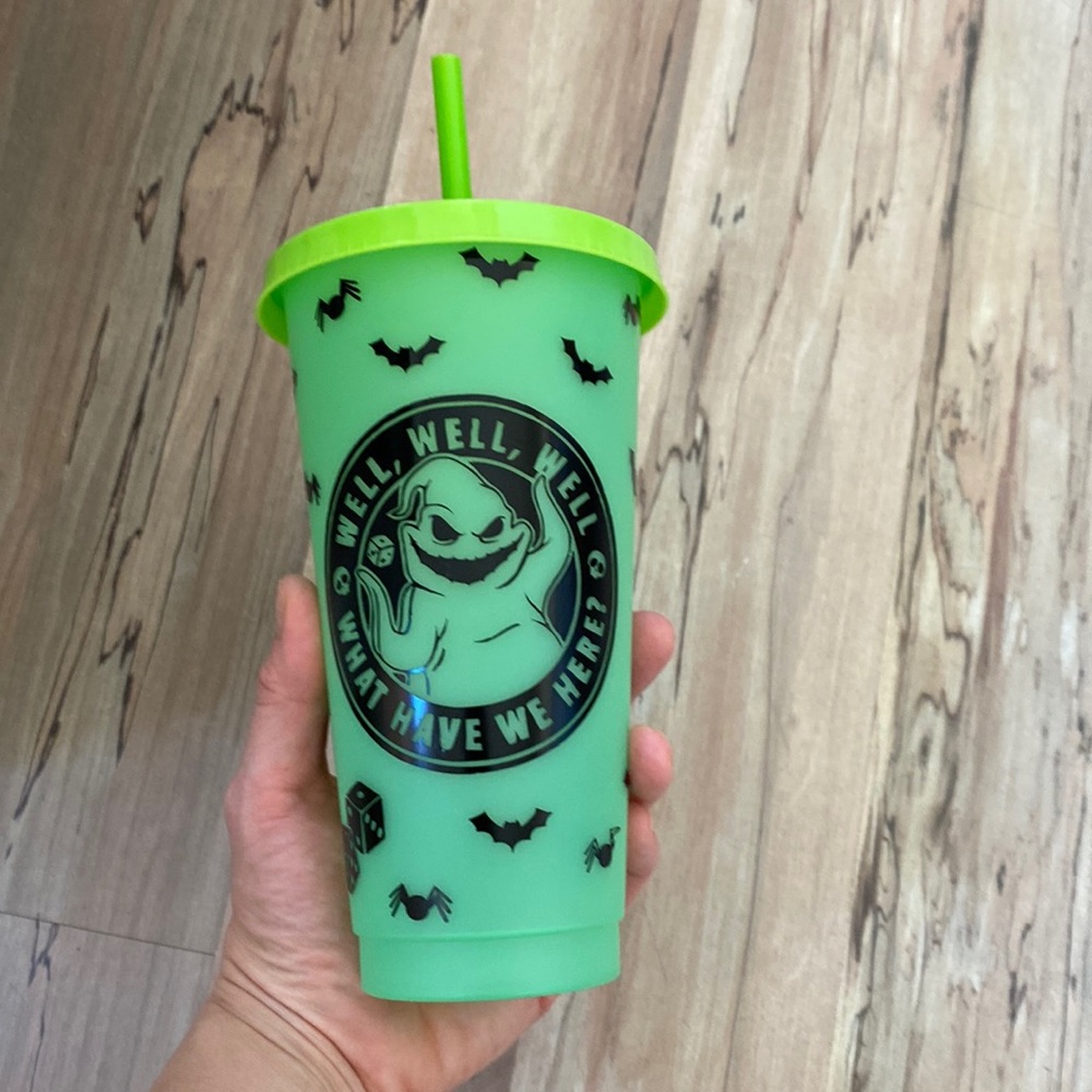 The nightmare before Christmas handmade cup